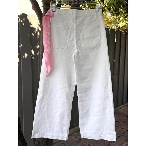 NEW Y2K Juicy Couture Wide Leg Corduroy Pants w/ Pink Logo Scarf Sz 26 - Picture 5 of 6